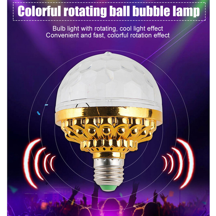 رقص نور مدل گردان کد FULL ROTATING LAMP E27