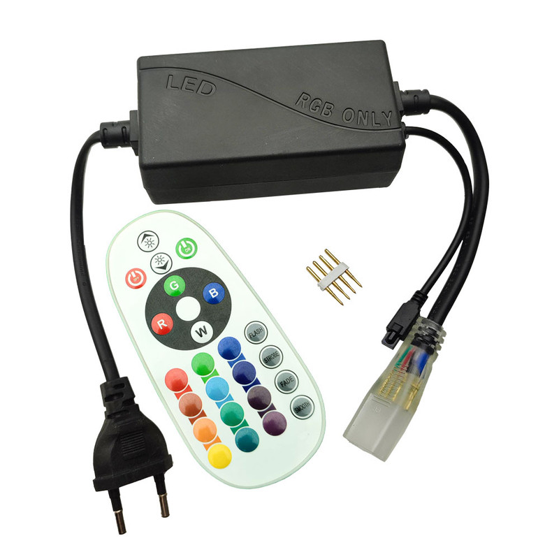 ریموت مدل کنترل ریسه شلنگی RGB