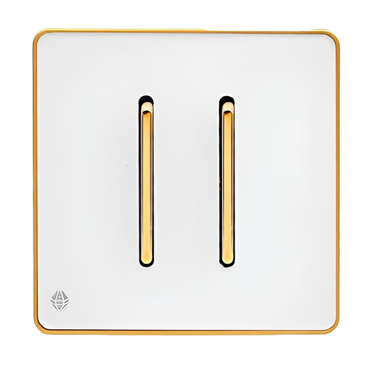 کلید دو پل صنایع آسیا الکتریک مدل YWG