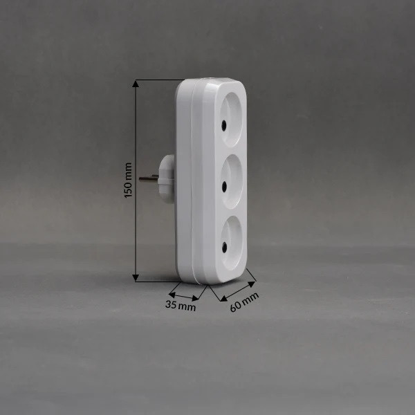 سه شاخه برق پارت الکتریک مدل PART ELECTRIC2200