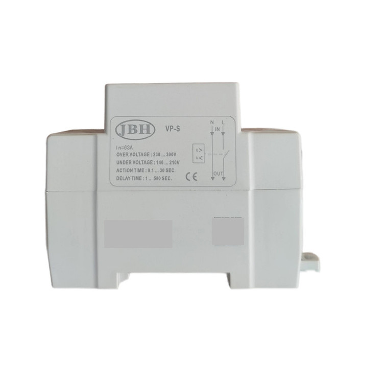 محافظ ولتاژ تک فاز دیجیتال جی بی اچ کد JBH/VP-S/1PH/63A بسته دو عددی