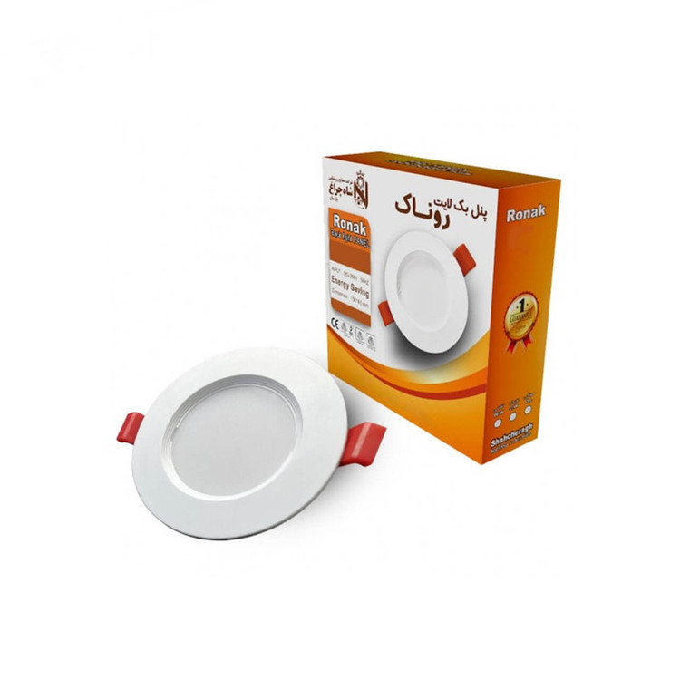 پنل بک لایت 9 وات شاهچراغ مدل روناک بسته 4 عددی