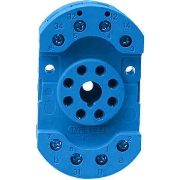سوکت رله شیشه ای 8 پایه پارس فانال مدل PF-8PIN