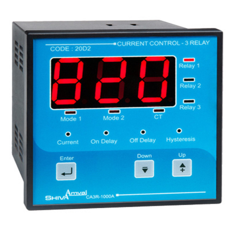 کنترل آمپر شیوا امواج مدل CA3R-1000A کد 20D2
