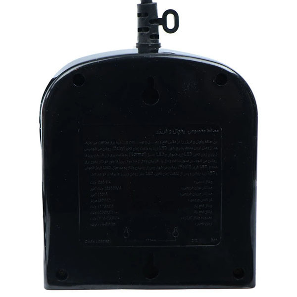 چندراهی برق و محافظ ولتاژ پارت الکتریک مدل PE8787