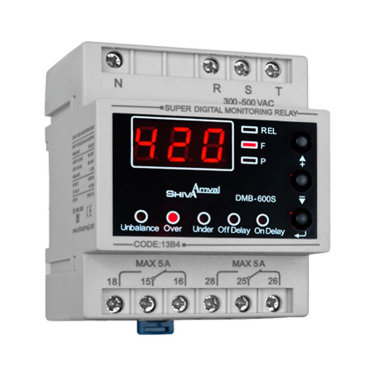 سوپر کنترل فاز ديجيتال شیوا امواج مدل DMB-600S CODE 13B4 مجموعه 2 عددی